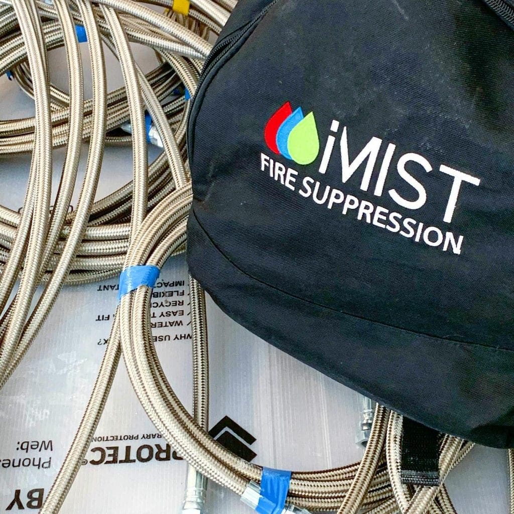 imist backpack with imist custom flexible pipework