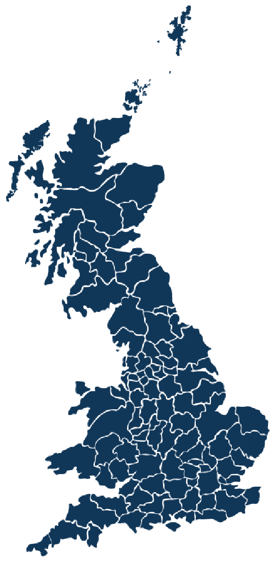 Fire safety legislation UK map