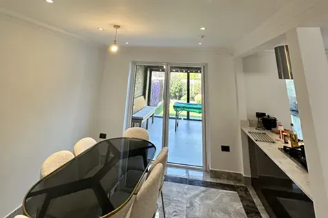 Water mist system at home example one